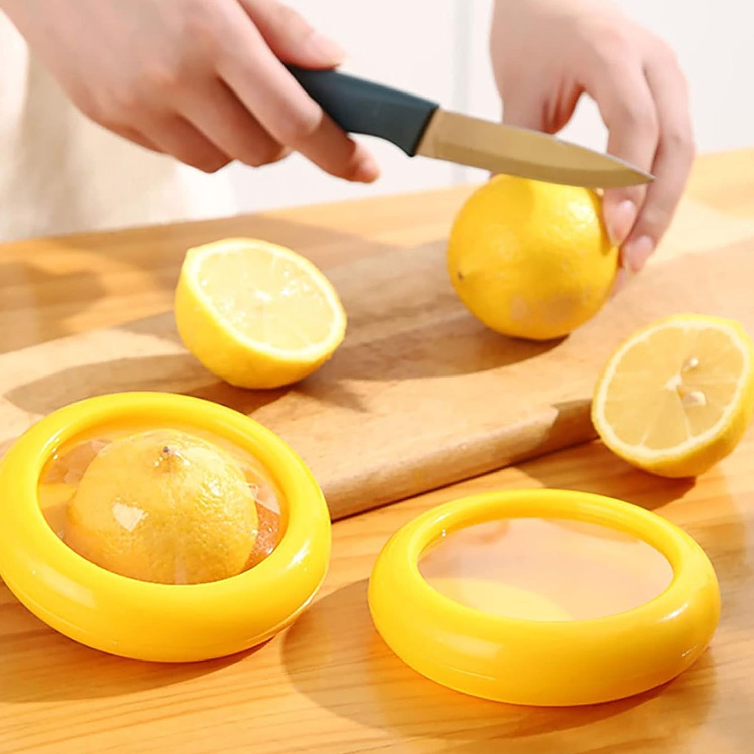 Produce Saver Container – Yellow Food Storage | Tidy Table Secondary image
