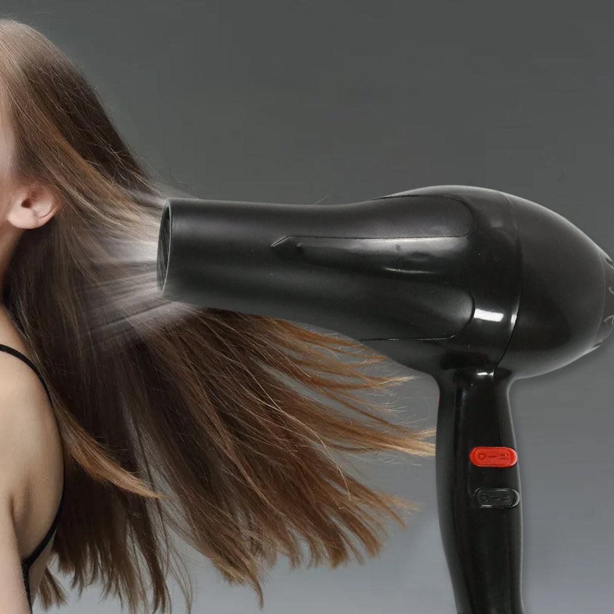 Professional hair dryer with 1800W power and sleek design. Main image