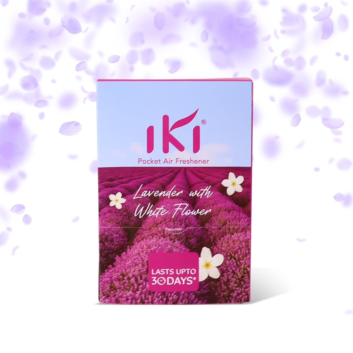 IKI Pocket Air Freshener Breeze Burst scent sachet in pack Main image