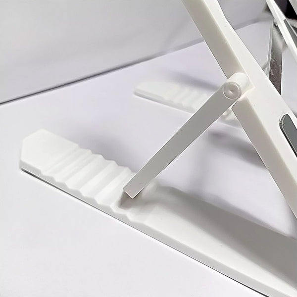 PHOBIA folding mobile and tablet stand in a compact, portable position.