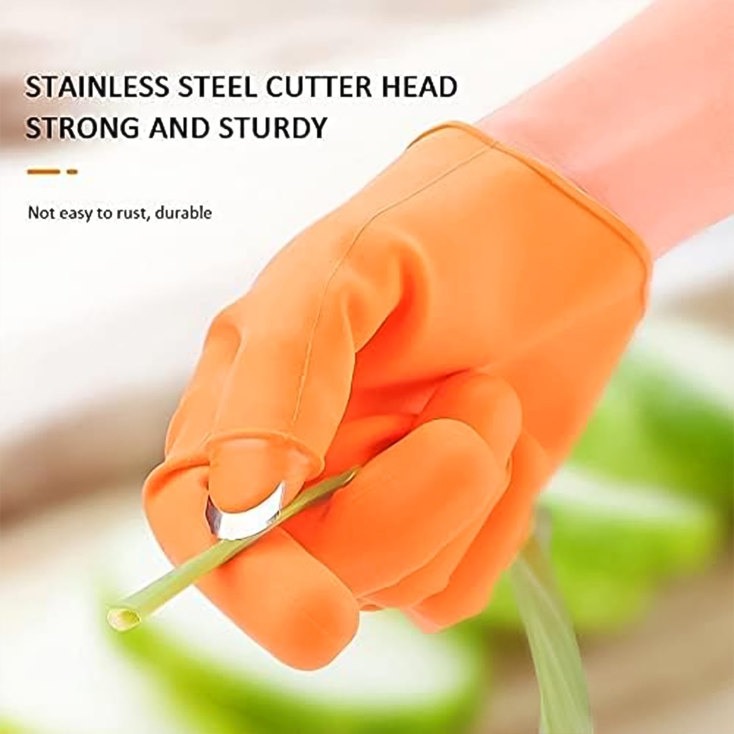 Right-Handed Thumb Cutter Glove – Safe Harvesting | Indo Glow Secondary image
