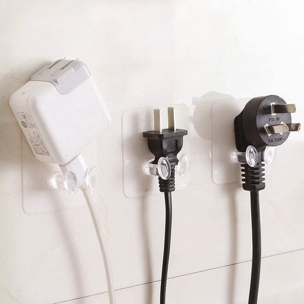Self-adhesive hooks for versatile home organization