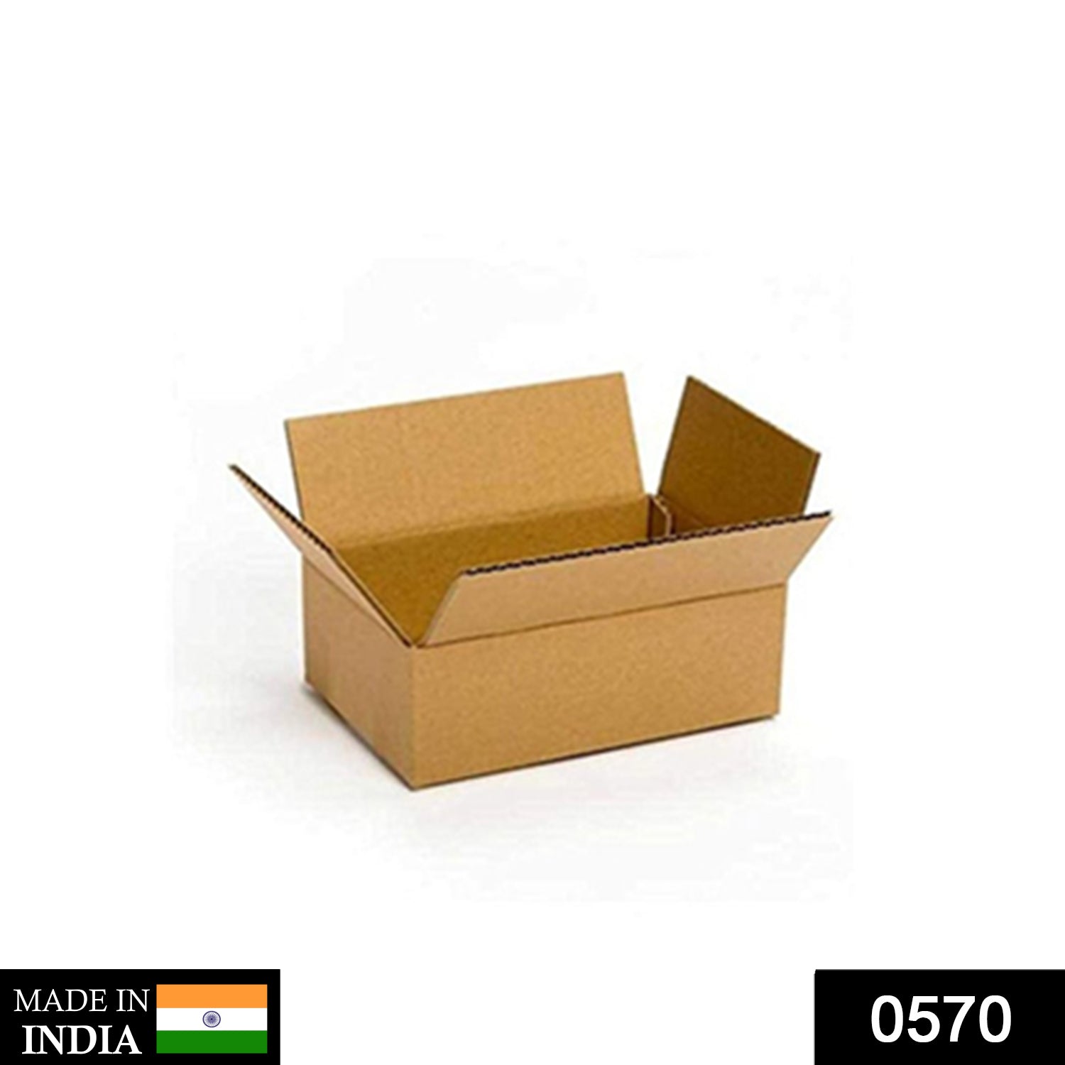Corrugated Packing Box – Sturdy Brown Shipping Boxes | Secondary image