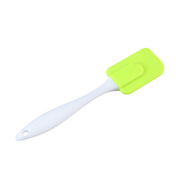 Versatile silicone cooking spatula with easy to clean and store features