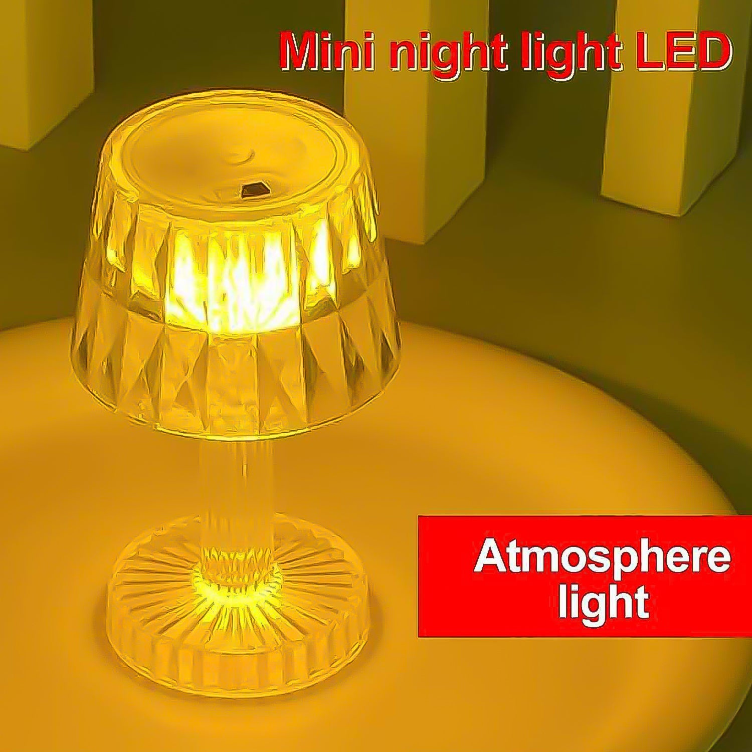 LED Candle Lamp – Portable Small Table Lamp | Tidy Table Secondary image