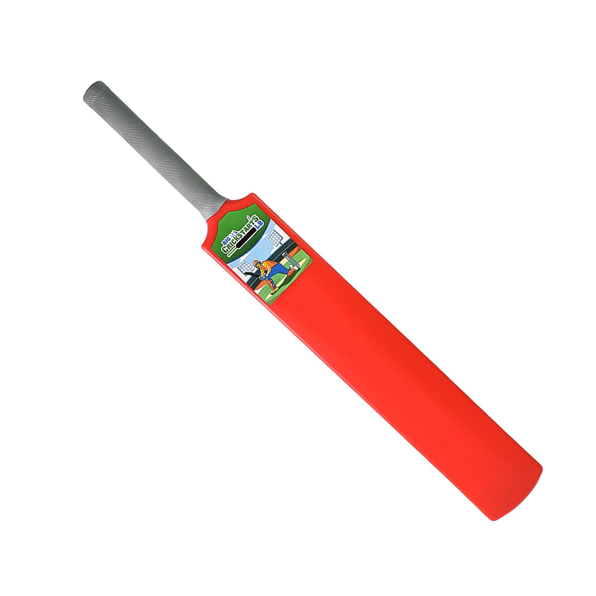 Plastic Cricket Bat for Kids, yellow and black, ready for play. Main image