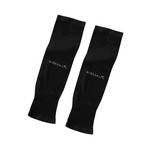 Fitness arm wearing lightweight elbow support compression sleeve