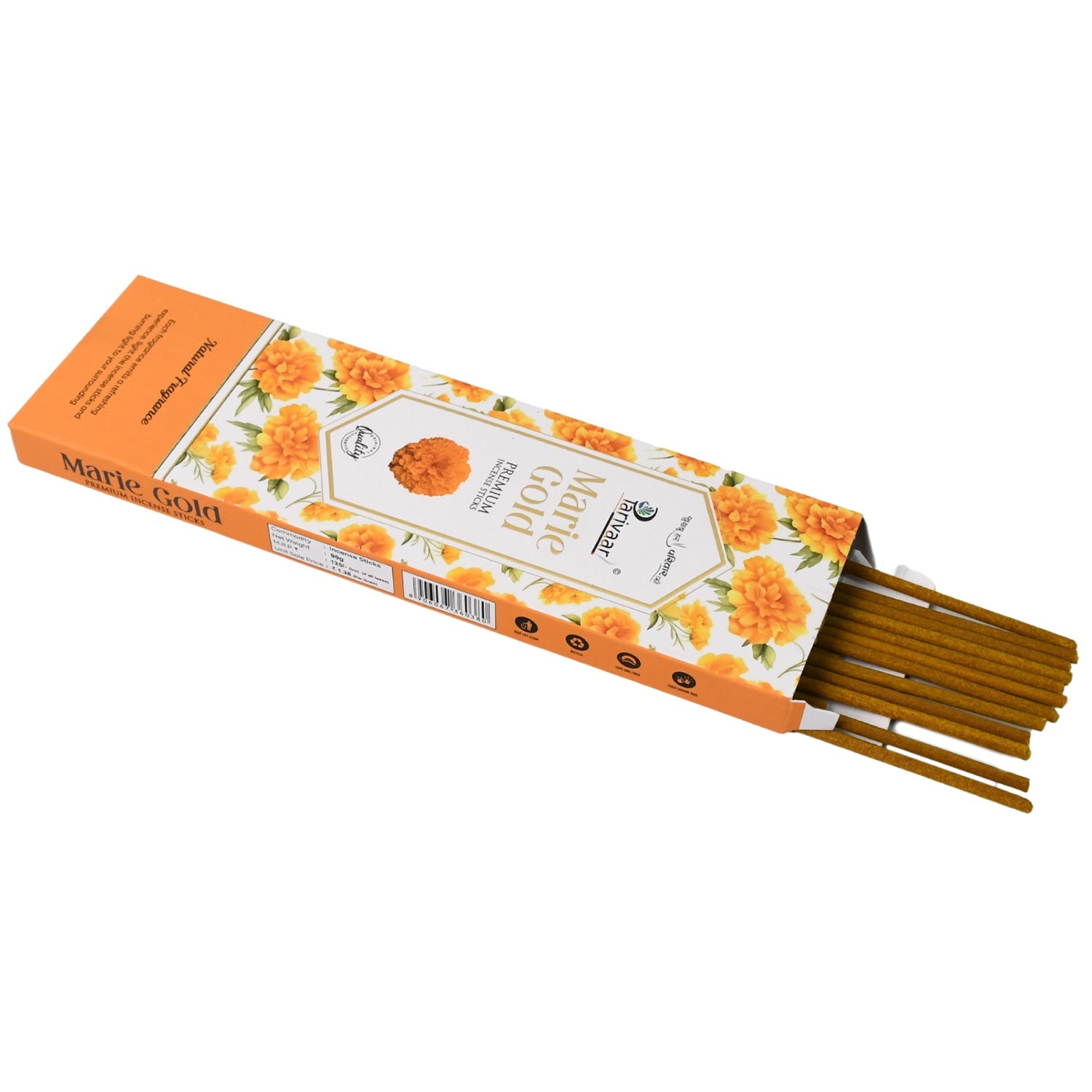 Agarbatti Sticks – Mixed Floral Fragrance, 90 GM | Secondary image