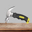 Compact camping hammer with a non-slip handle, ideal for outdoor use.