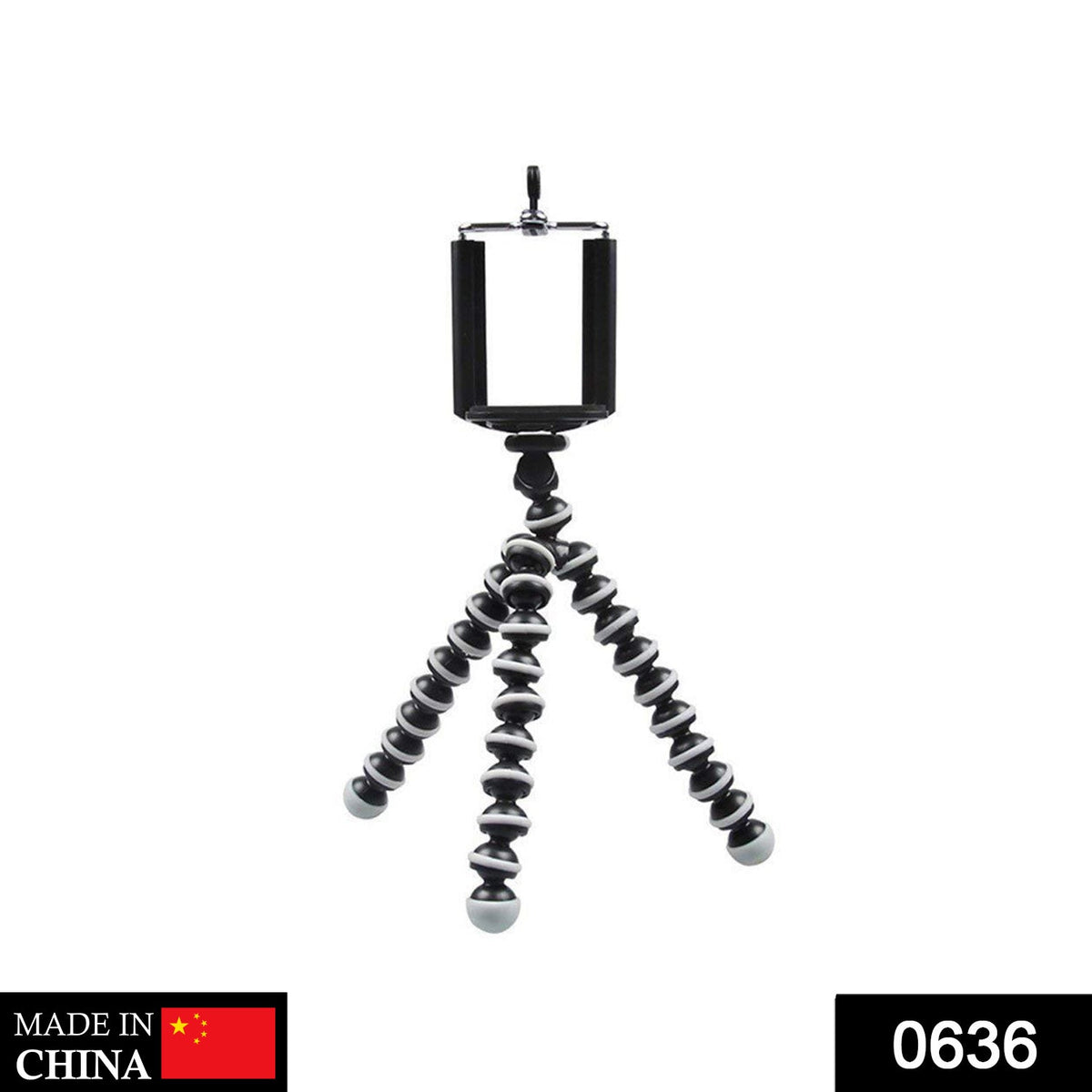 Natation 6-inch flexible camera tripod, showcasing its versatile legs. Main image