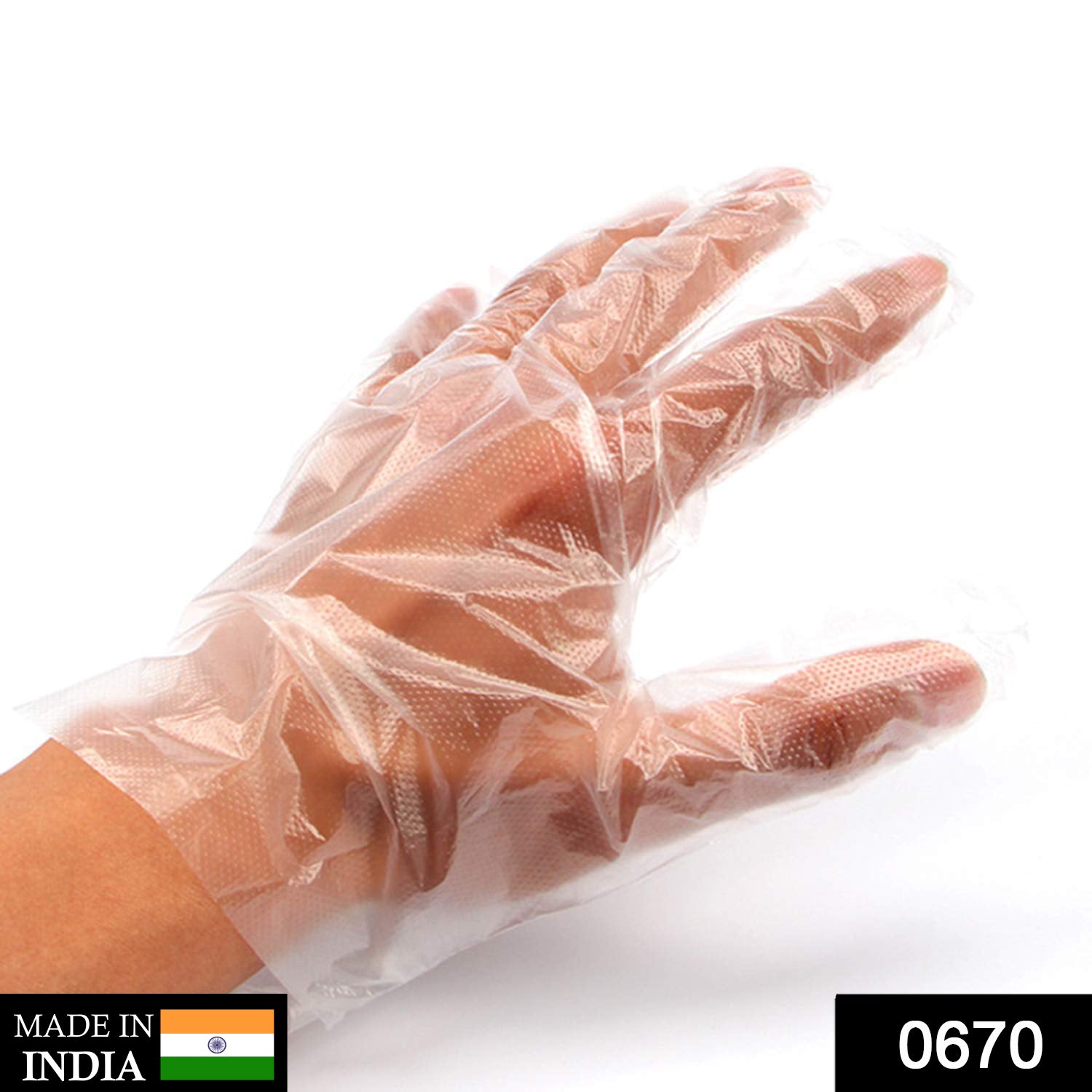 Disposable Clear Gloves – Powder-Free, Latex-Free | Grow Wear Secondary image