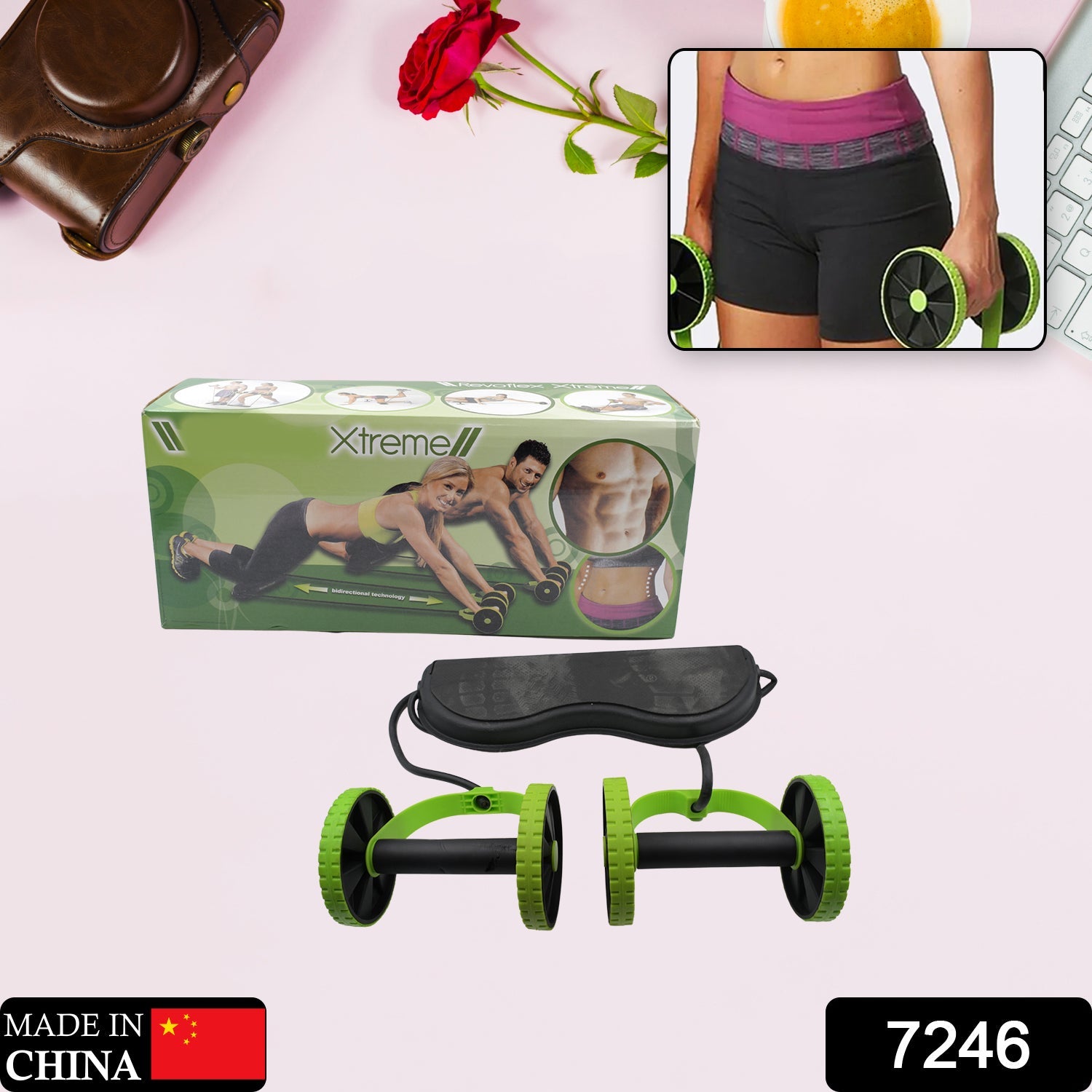 Ab Resistance Exerciser – Full Body Home Gym Trainer | FitFuzion Secondary image