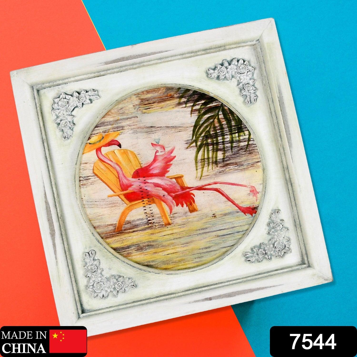 12x12 Inch Photo Frame – Wooden Desktop Display | PaintEdge Secondary image