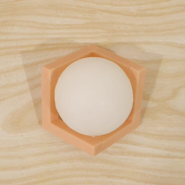 Warm glow LED moon night light for relaxing ambiance