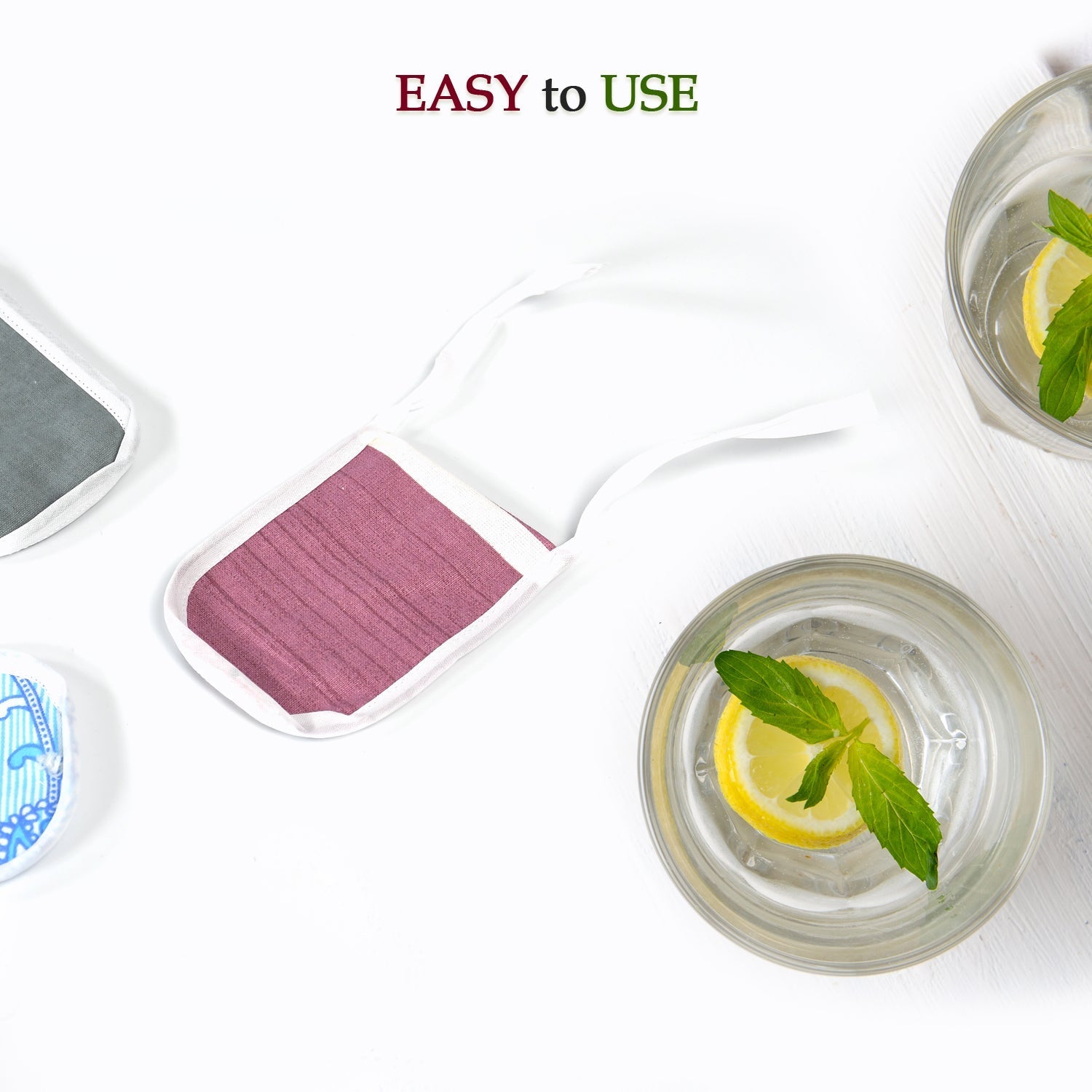 Cotton Water Filter Cover – Reusable & Eco-Friendly | ShineCrest Secondary image