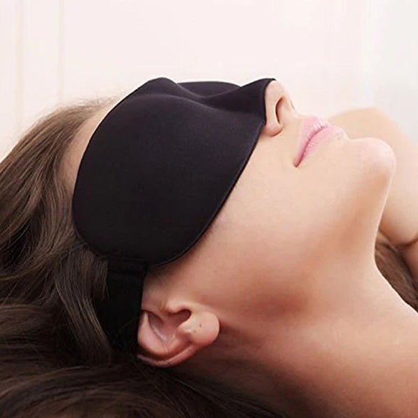 Eye sleep mask from relaxation combo set for enhancing restful sleep and stress relief