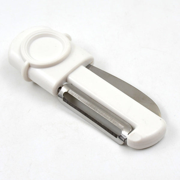 Lightweight 2-in-1 knife peeler, a versatile kitchen tool.