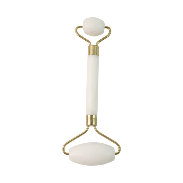 Close-up of the smaller roller head, ideal for delicate eye and contour areas.