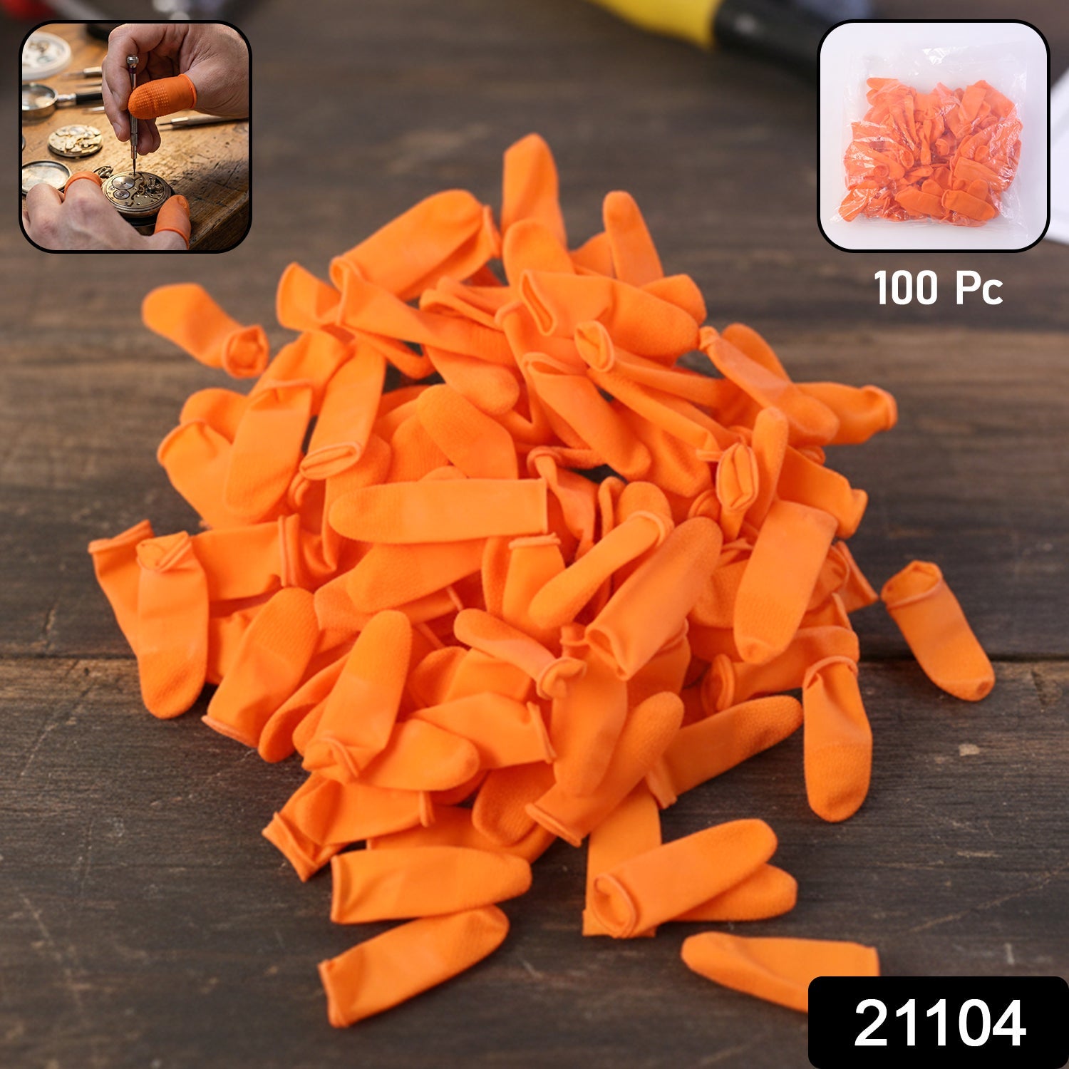 Protective Finger Cover – 100 Pieces for Precision & Grip Secondary image