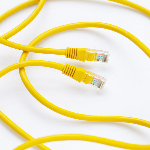 Reliable Ethernet LAN cable with plastic insulation for durability