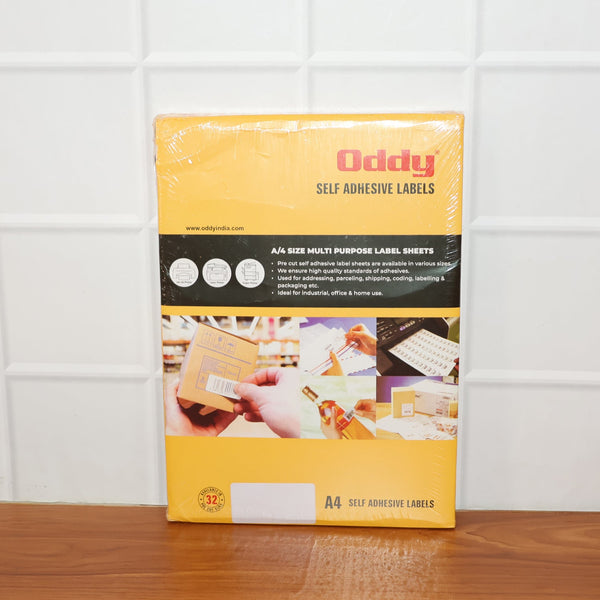 High-quality white label sheets with permanent acrylic adhesive for various surfaces