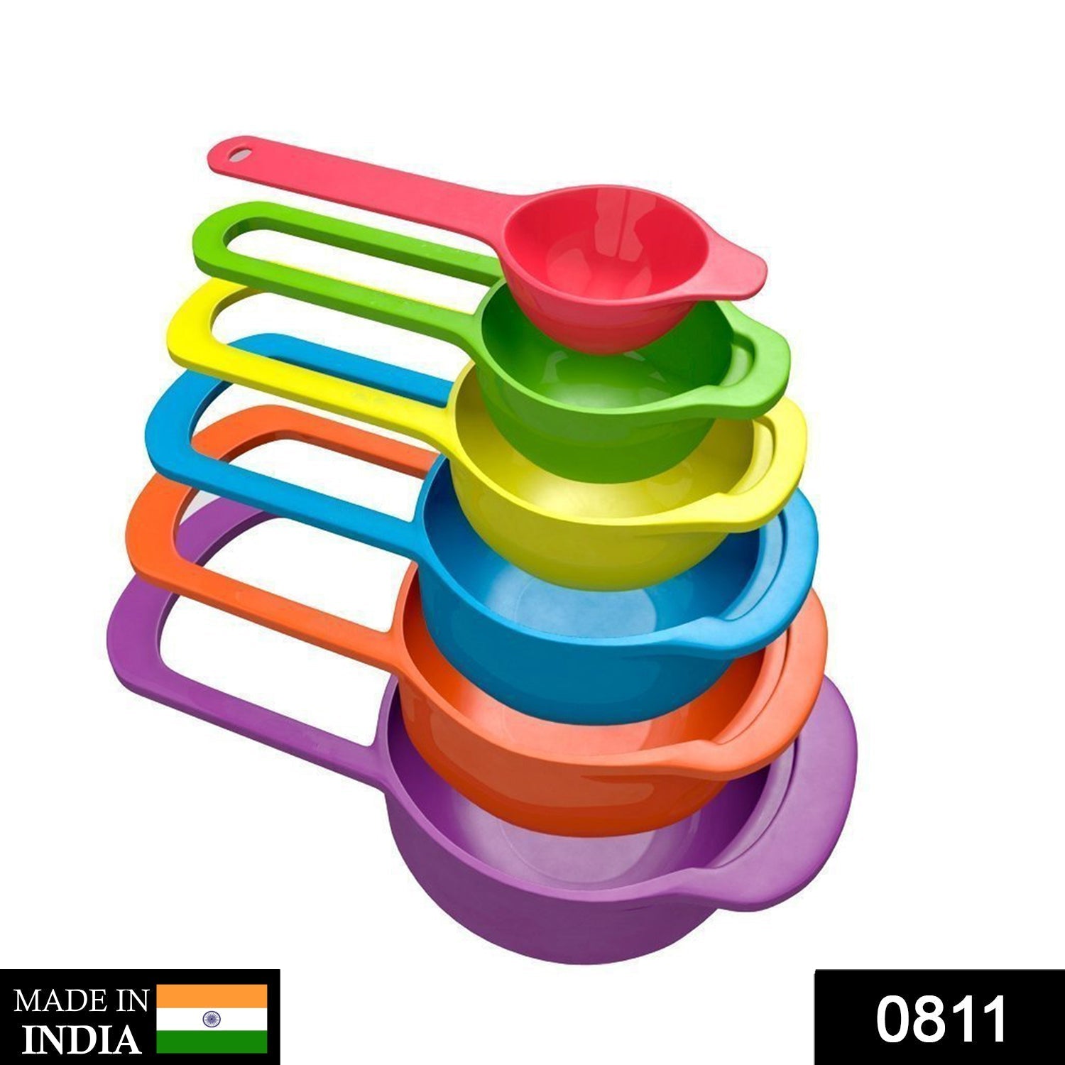 Plastic Measuring Spoons – 6-Piece Set | Bake & Dwell Secondary image