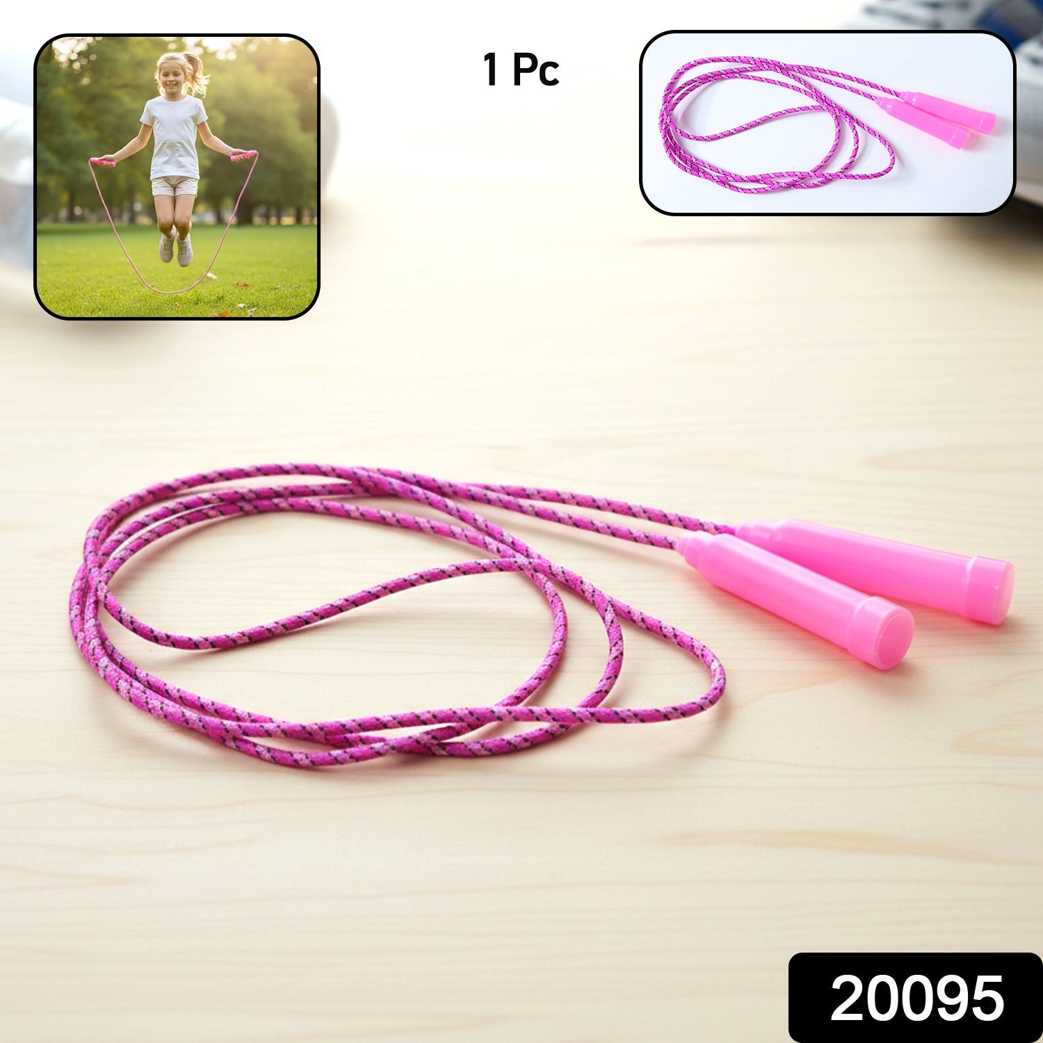 Fitness Skipping Rope – Durable Jump Rope for Kids & Adults Secondary image