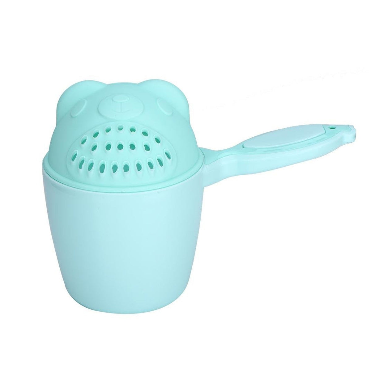 Baby Shampoo Shower Cup with a cute cartoon design and soft, flexible rim for comfortable hair washing. Main image