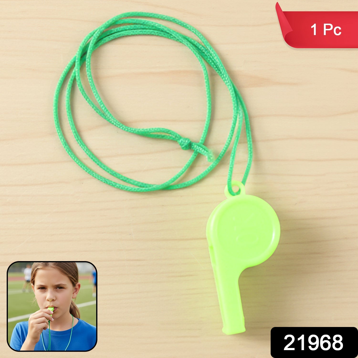 Plastic Sports Whistle – Loud and Durable Safety Signal Secondary image
