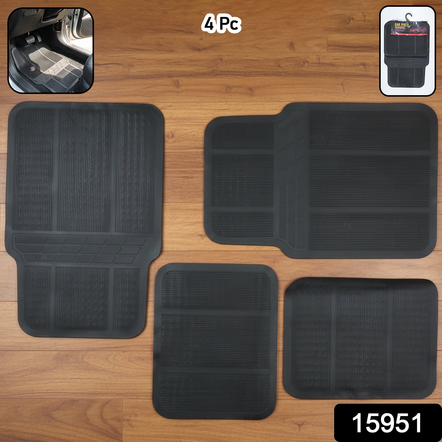 Universal Car Floor Mat Set – Heavy Duty Anti-Slip Interior Protection Secondary image