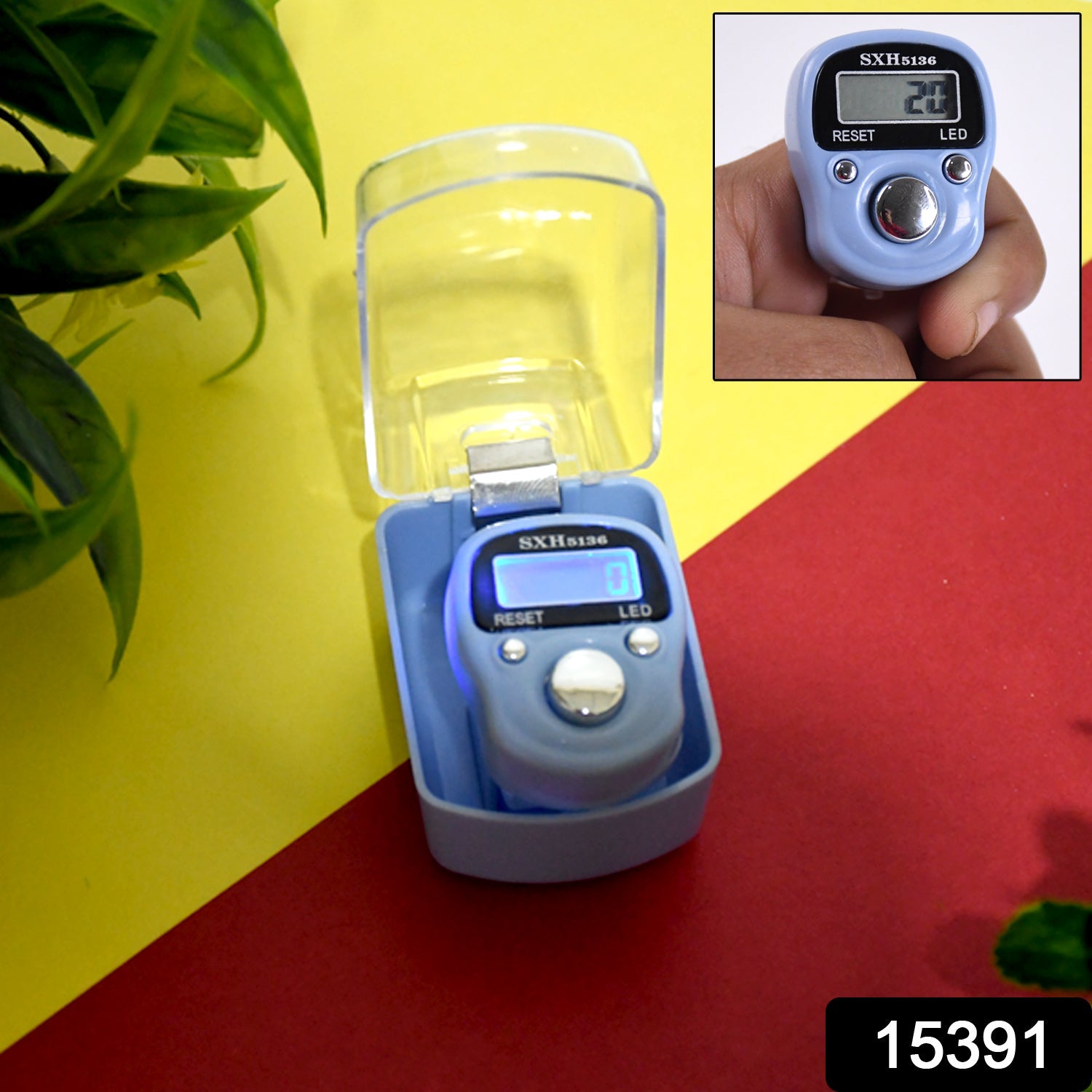 Digital Finger Counter – Portable with Light & Adjustable Strap | Blessed Trinkets Secondary image