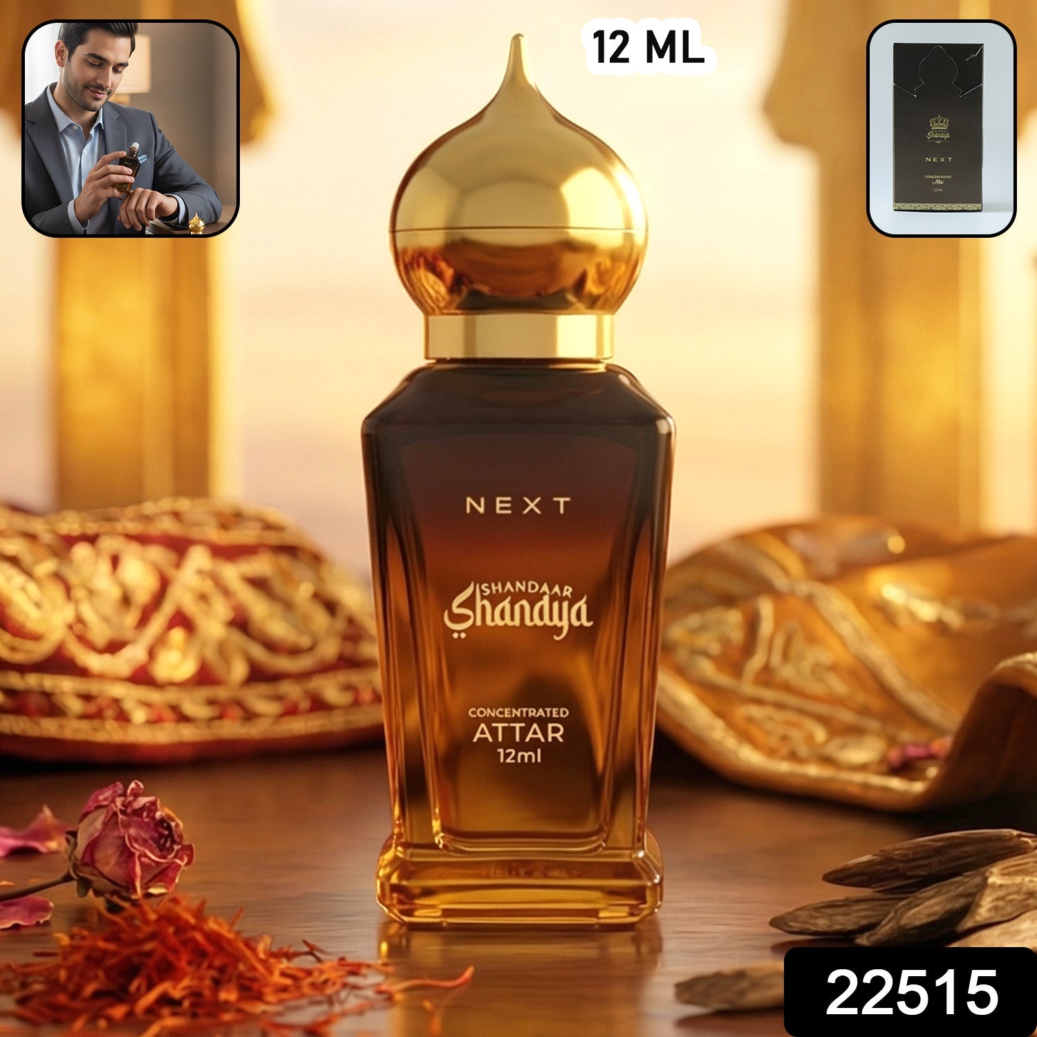 Attar Perfume – Long Lasting Concentrated Fragrance Oil Secondary image