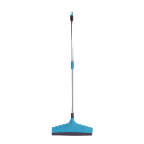 Close-up of the durable stainless steel rod on the adjustable floor wiper.