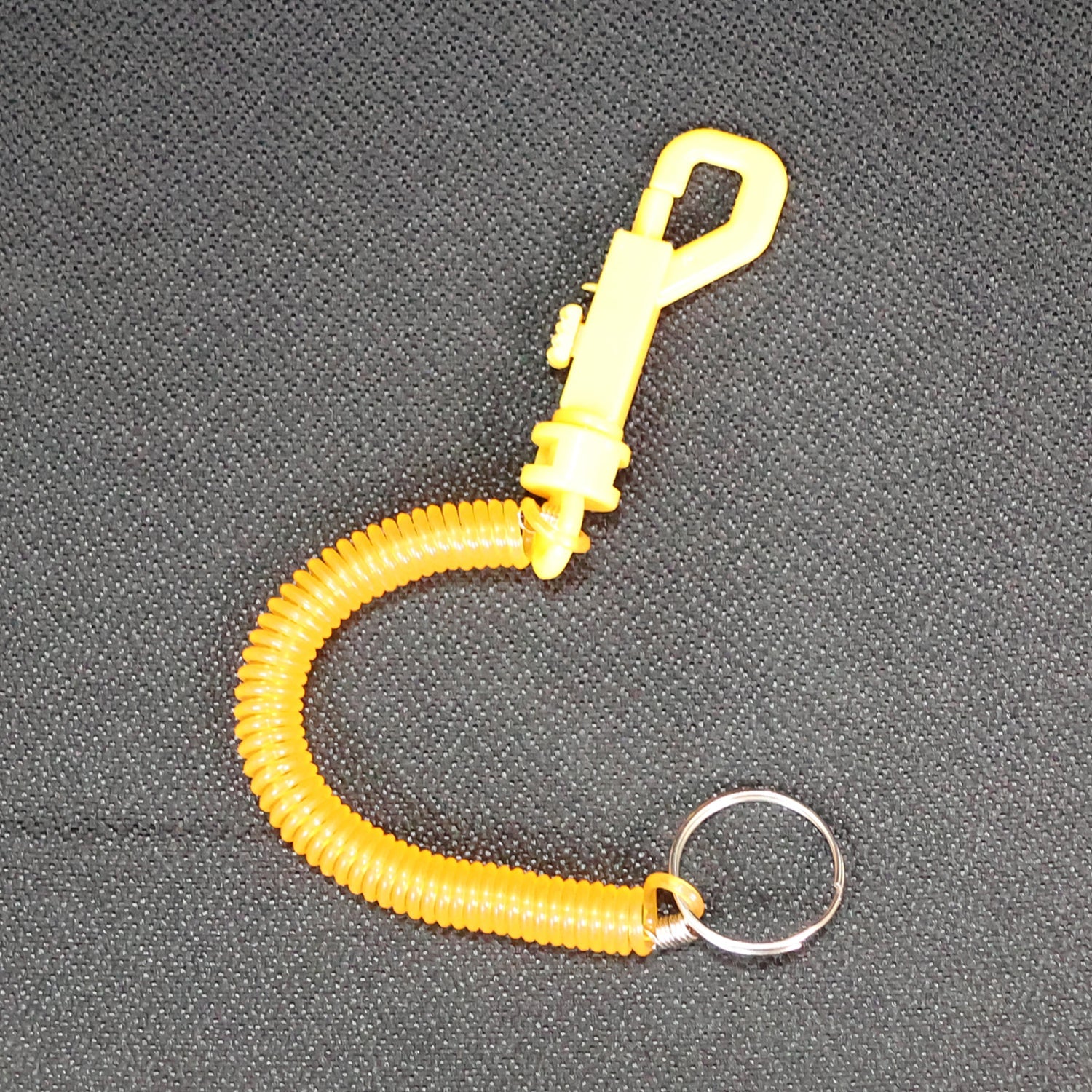 Retractable Keychain – Durable Coiled Key Holder with Carabiner Secondary image