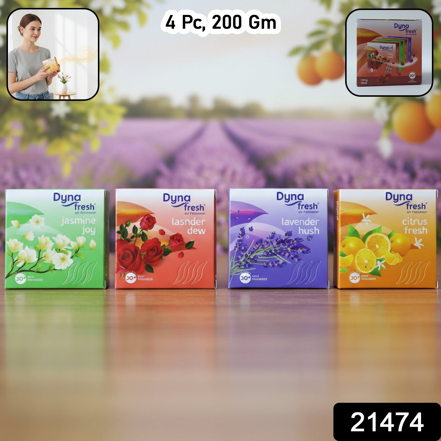 Air Freshener – Long Lasting Fragrance Blocks for Indoor Spaces Secondary image