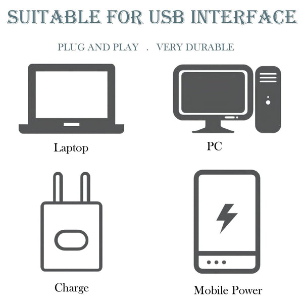 Compact USB light offering convenient and efficient illumination for any home space.