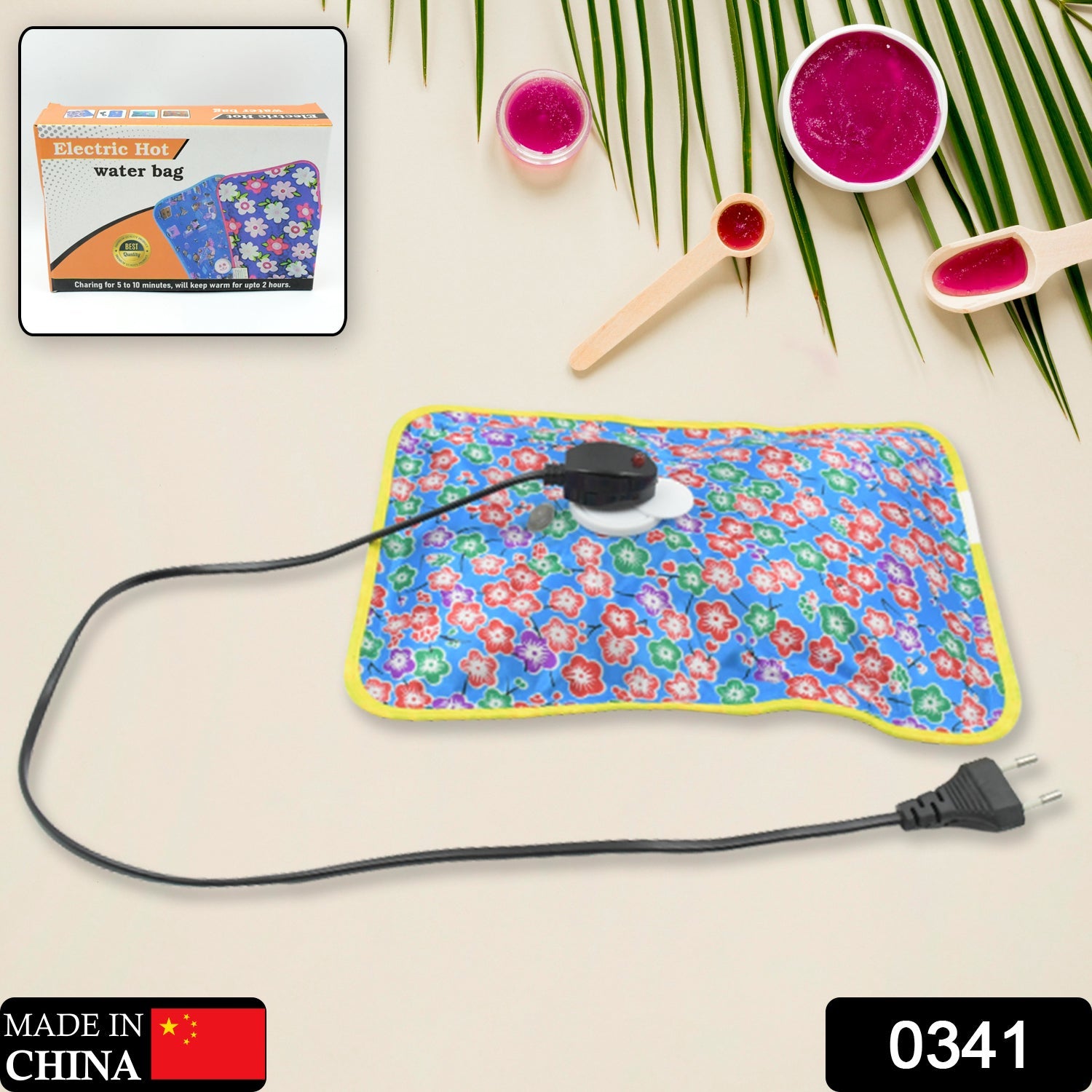 Electric Hot Water Bag – Pain Relief & Warmth | Velvet Wellness Secondary image