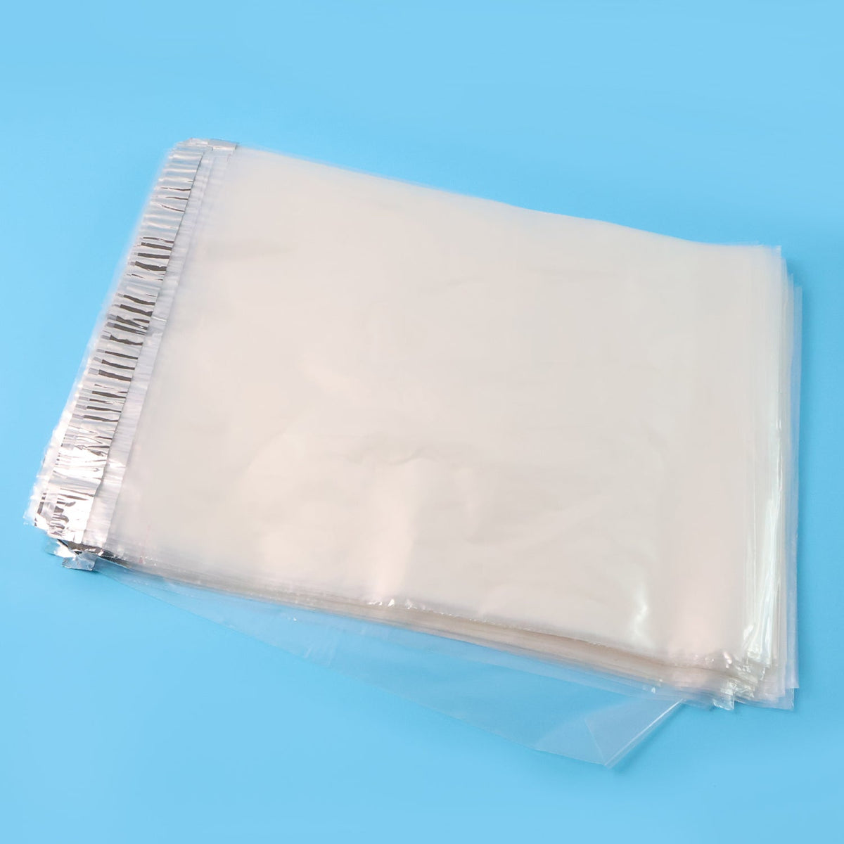 Pack of 12x14 inch courier polybags with self-adhesive seal Main image