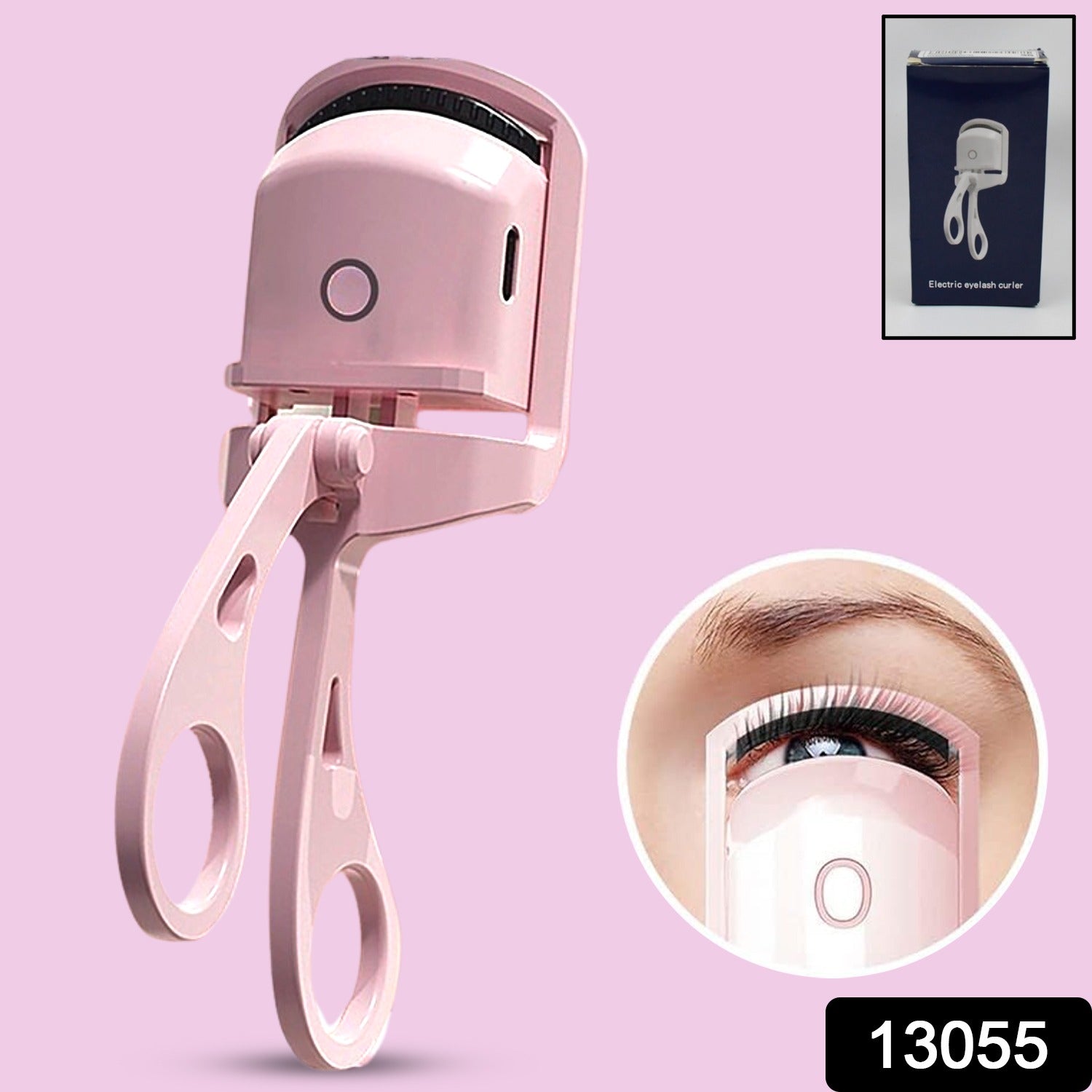 Electric Heated Eyelash Curler – USB Rechargeable | BeautyBare Secondary image