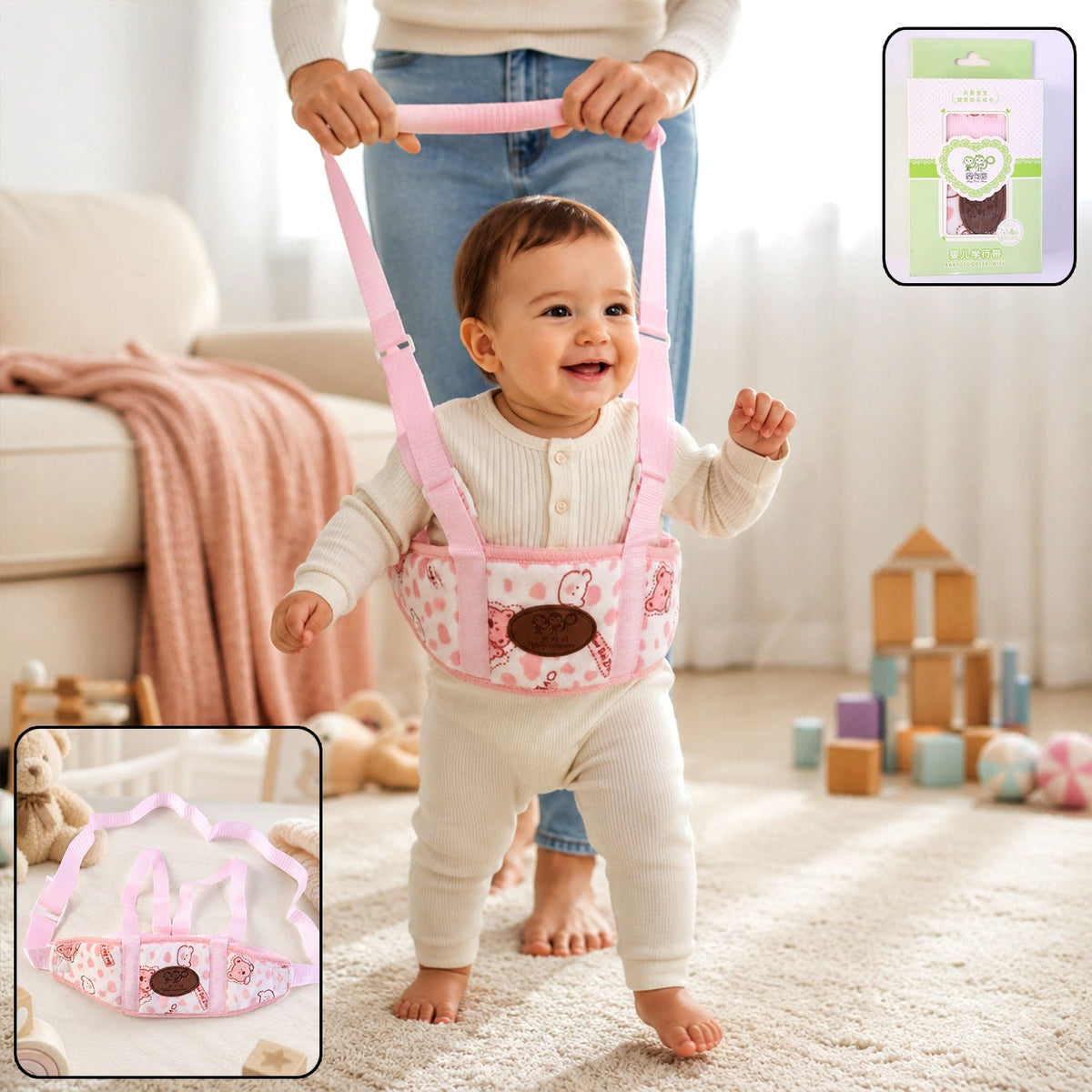 Baby walking assistant belt harness Main image