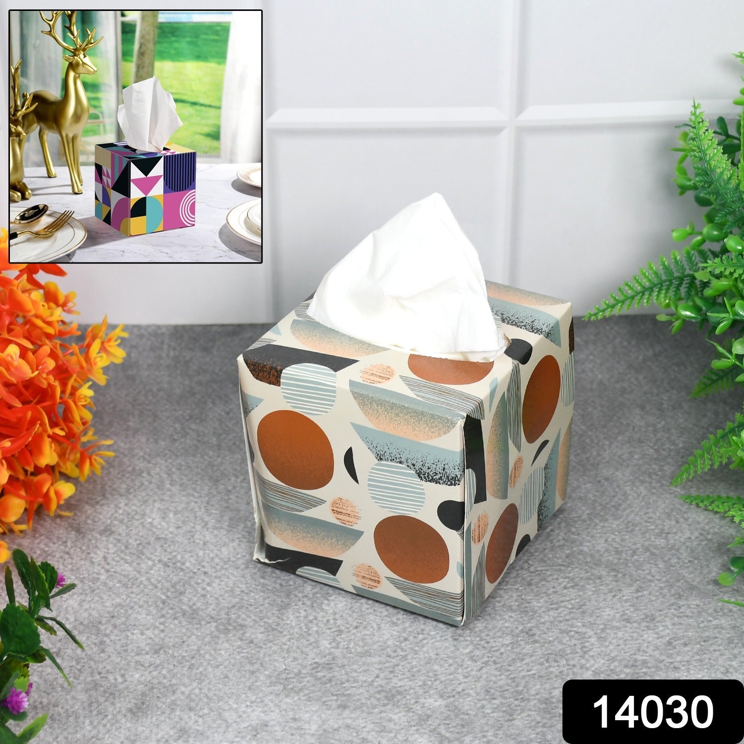 Tissues Cube Box – Stylish & Practical Tissue Holder for Home and Office Secondary image