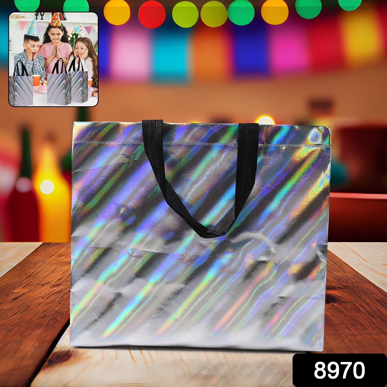 Birthday Gift Bag – Reusable Durable Party Gift Bags Secondary image