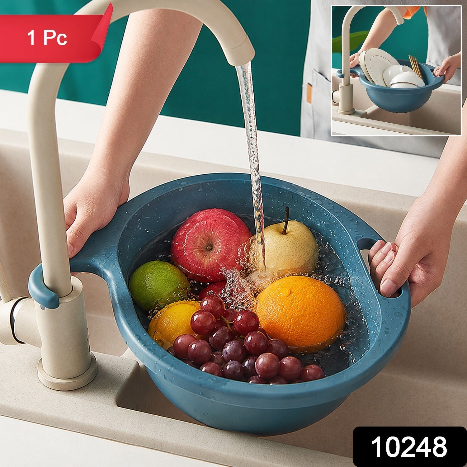 Kitchen Sink Drain Basket – Space-saving & Easy to Clean Secondary image