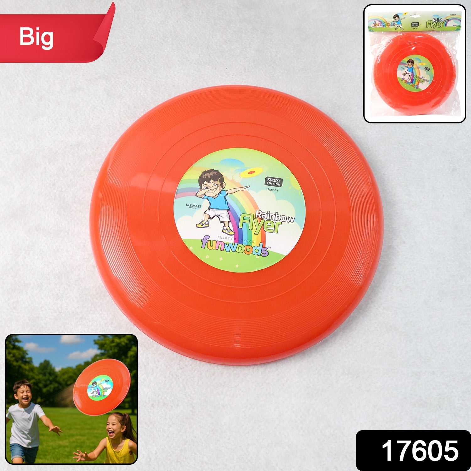 Big Outdoor Flying Disc – Durable, Lightweight Frisbee for Active Play Secondary image