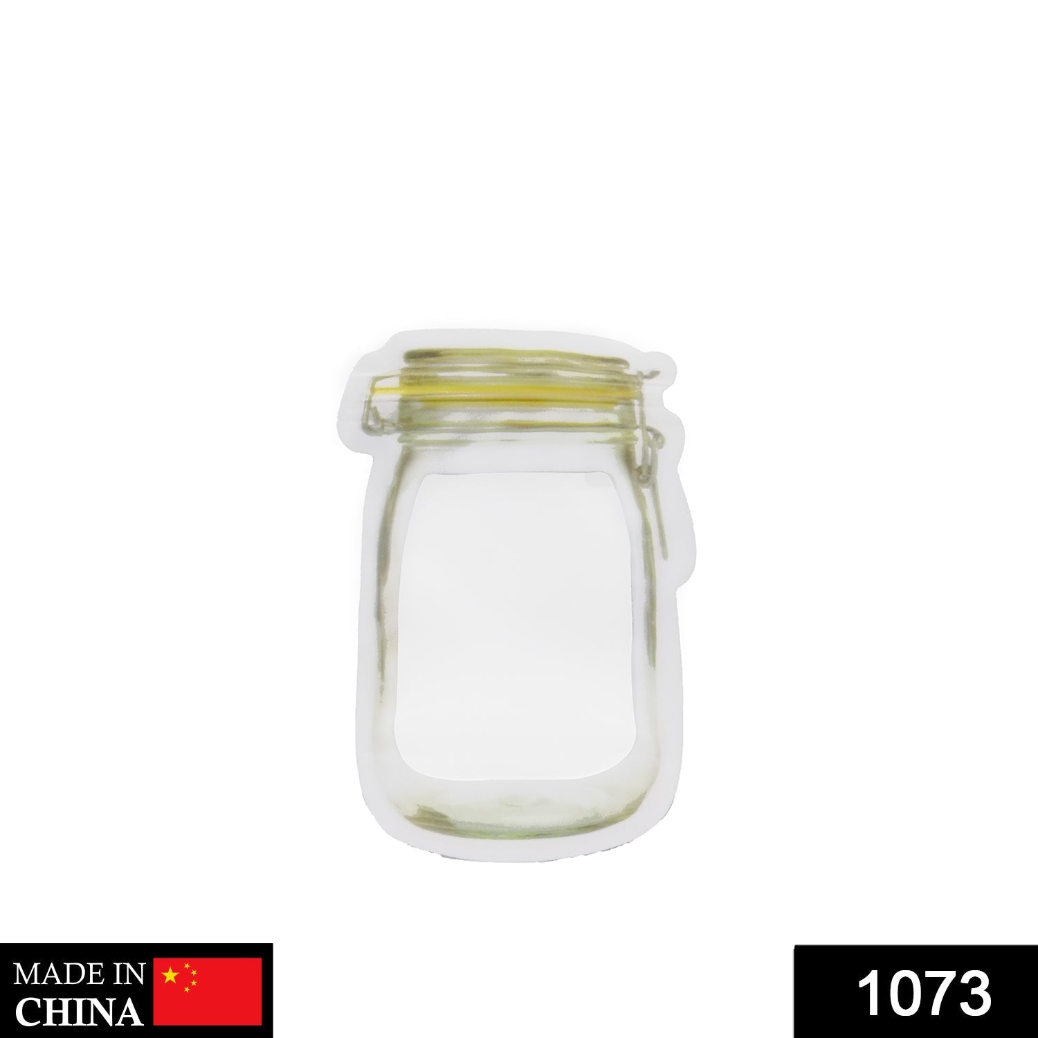 Reusable Food Storage Pouch – Airtight Mason Jar Zipper 150ml | Organivo Secondary image