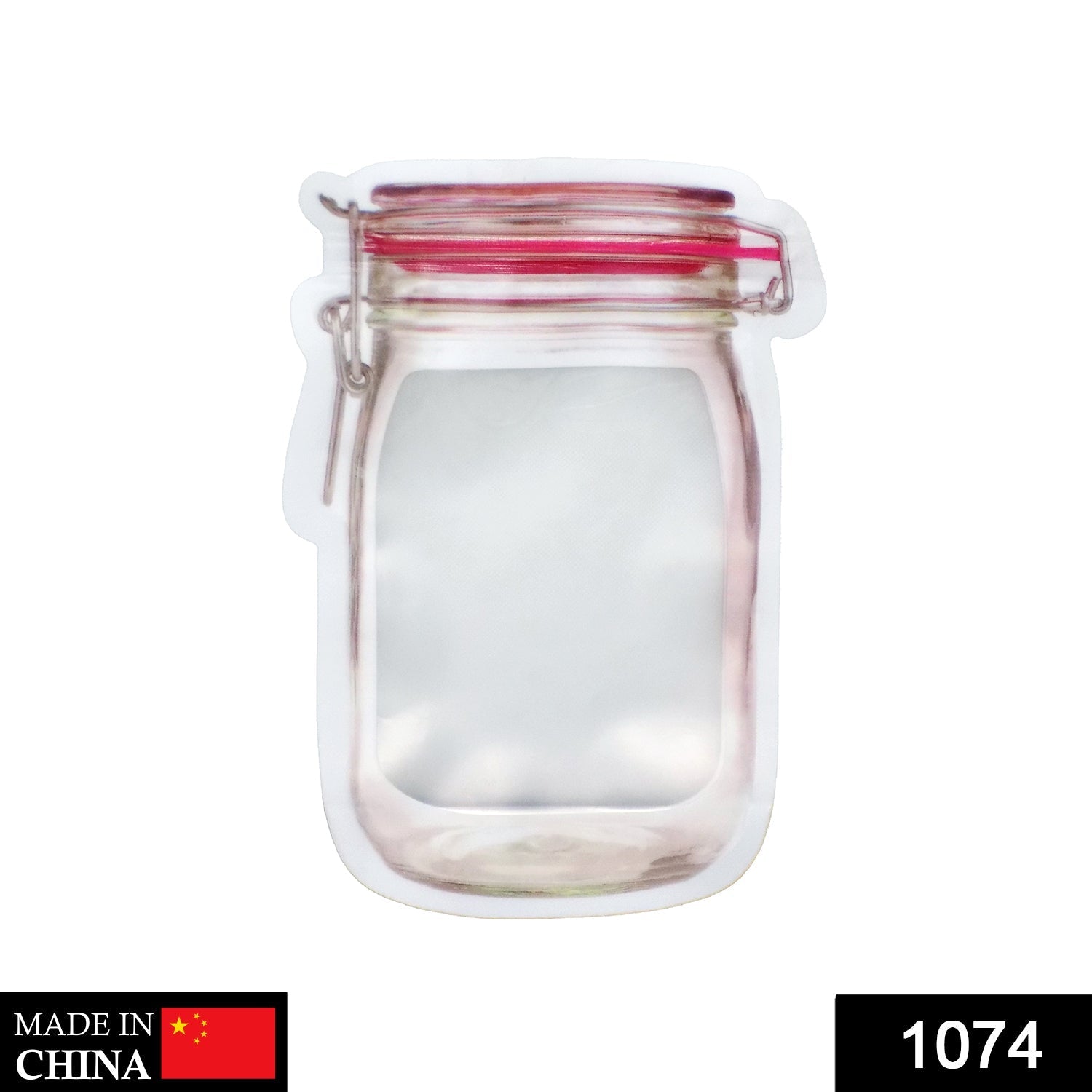 Airtight Food Storage Bag – Reusable Zipper Pouch 500ml | Organivo Secondary image