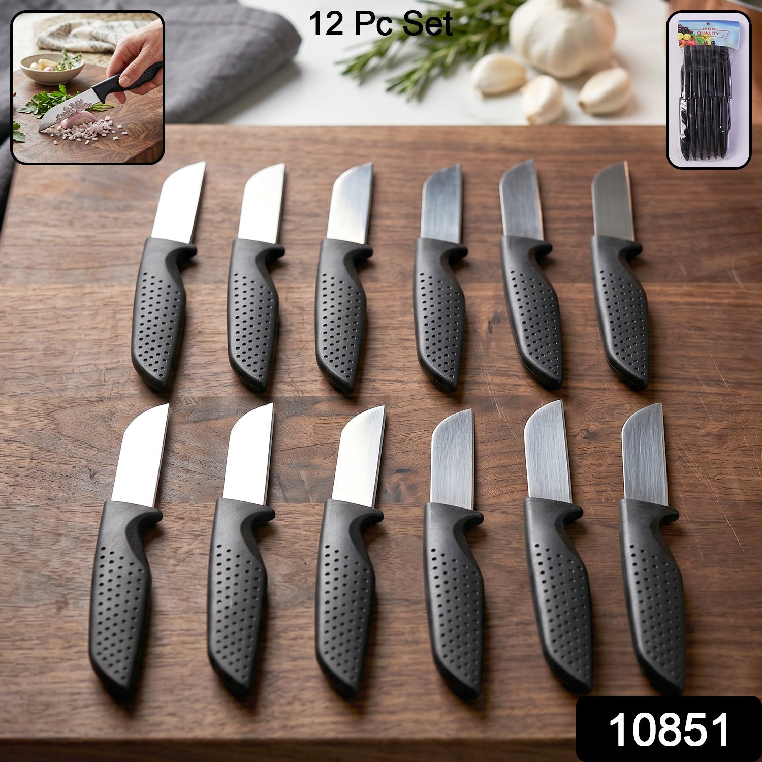 Kitchen Knife Set – Ergonomic & Durable Stainless Steel Blades Secondary image