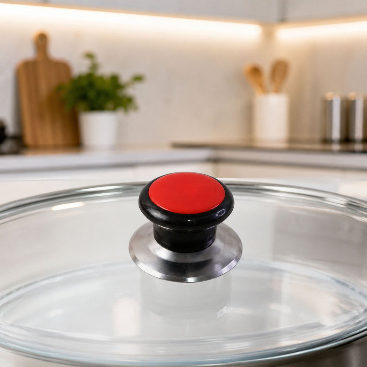 Pressure cooker lid knob replacement for safe handling Main image