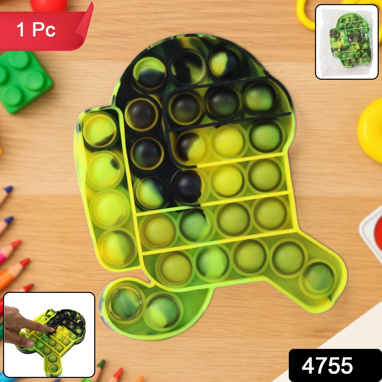 Silicone Pop It Fidget Toy – Stress Relief & Sensory Play Secondary image