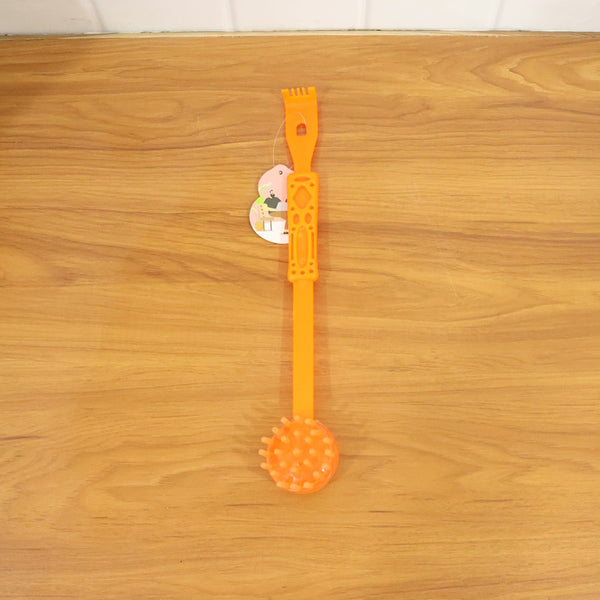 Body massage roller stick showing dual-head design and long ergonomic handle